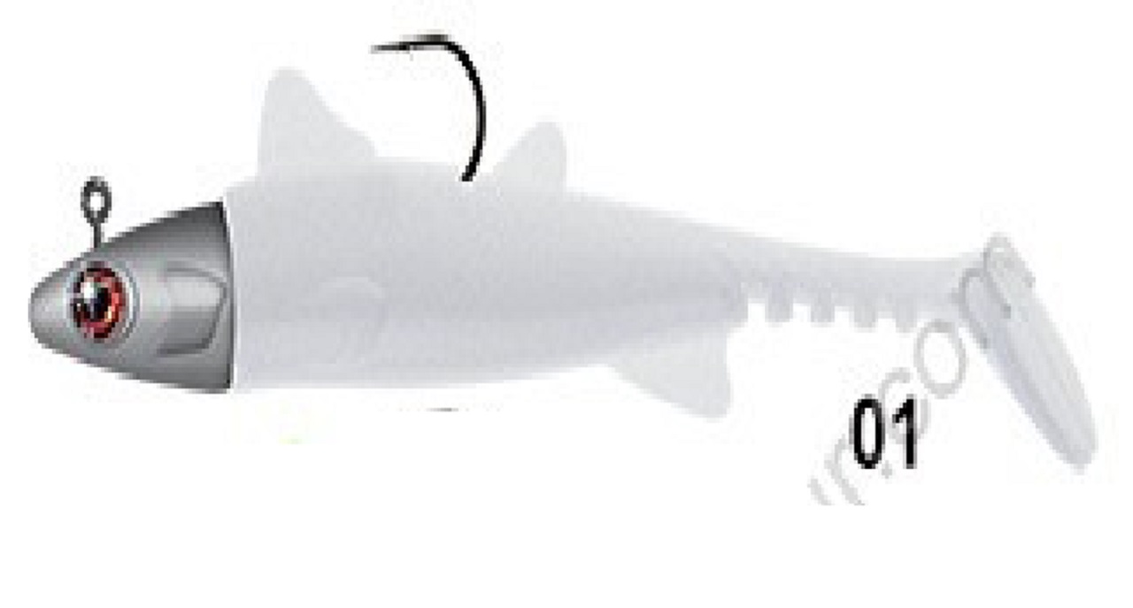 DELALANDE Dart shad 9cm 7g Blanc