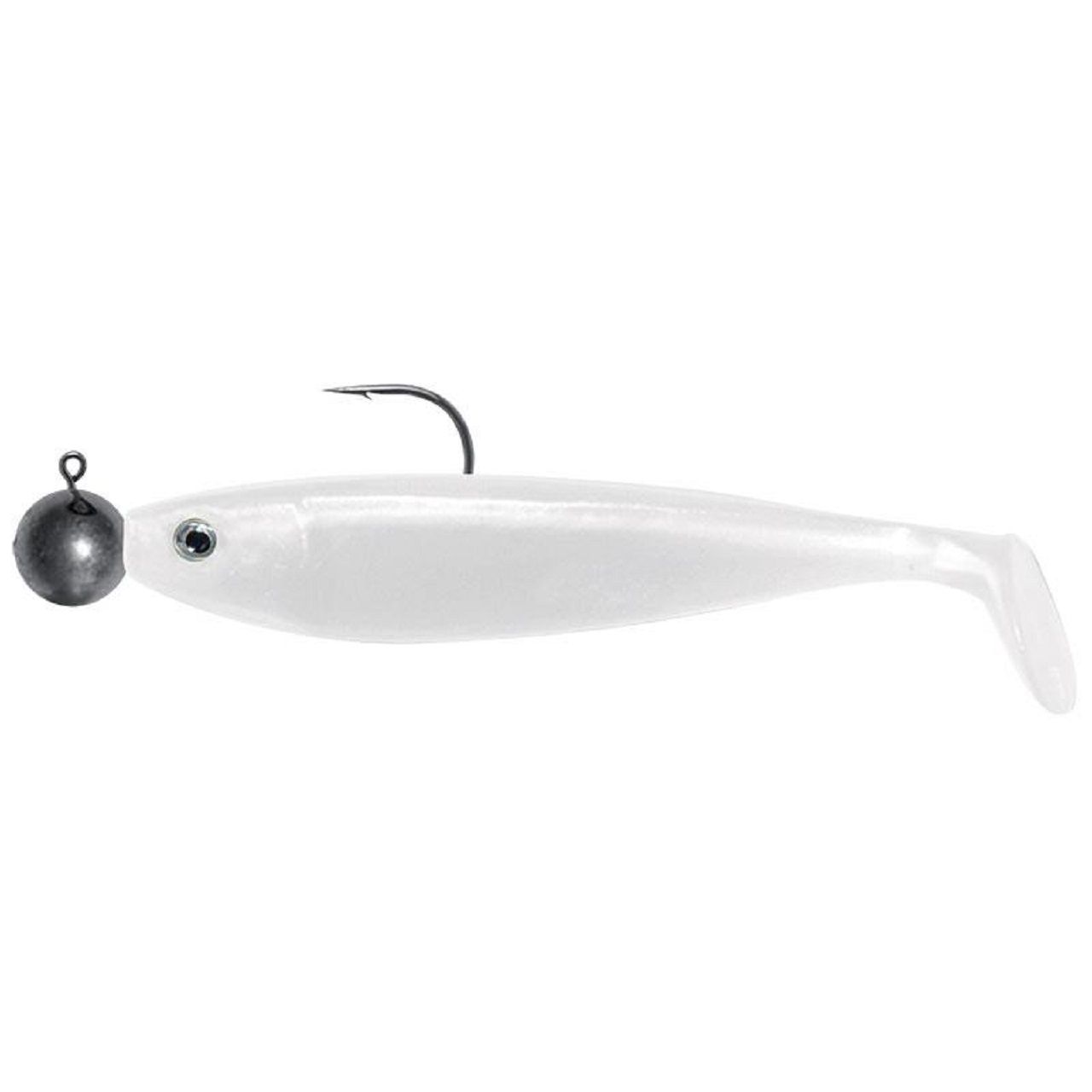 Delalande shad gt armé 9cm blanc