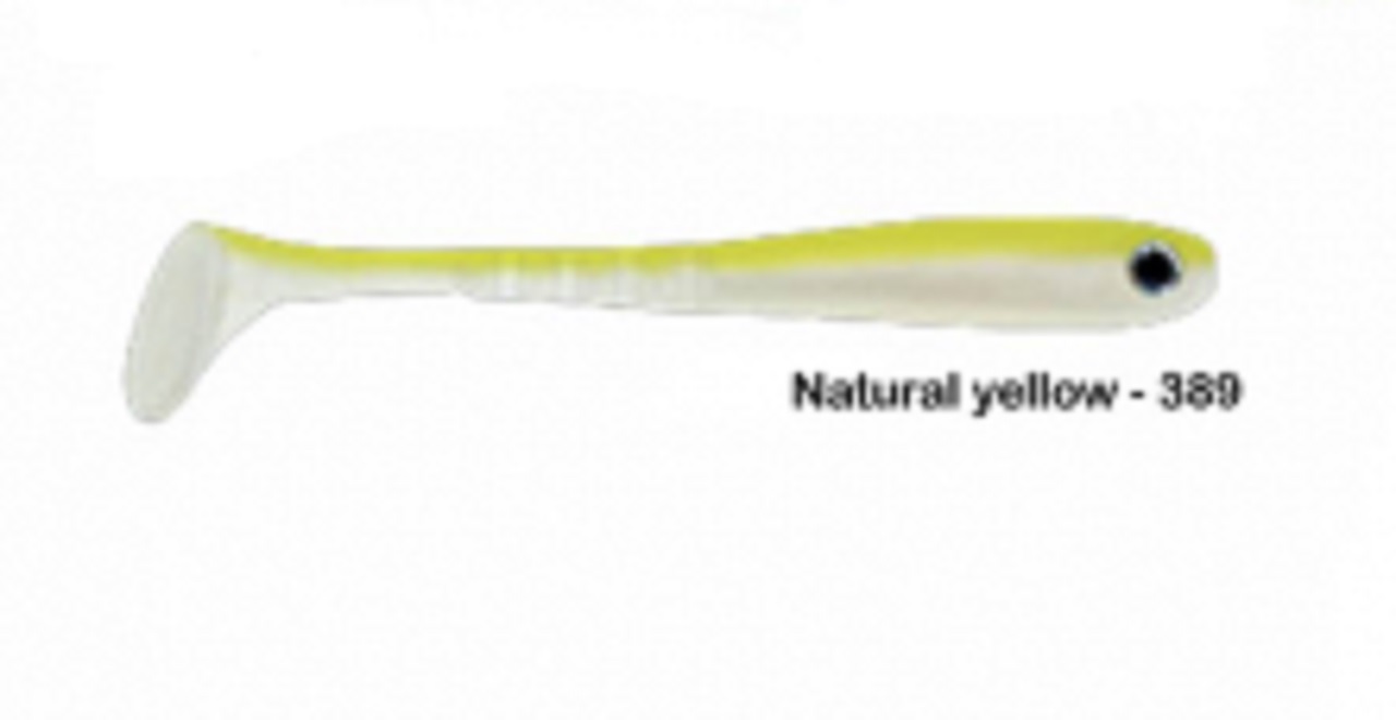 Delalande Zand Shad monté Natural Yellow 389