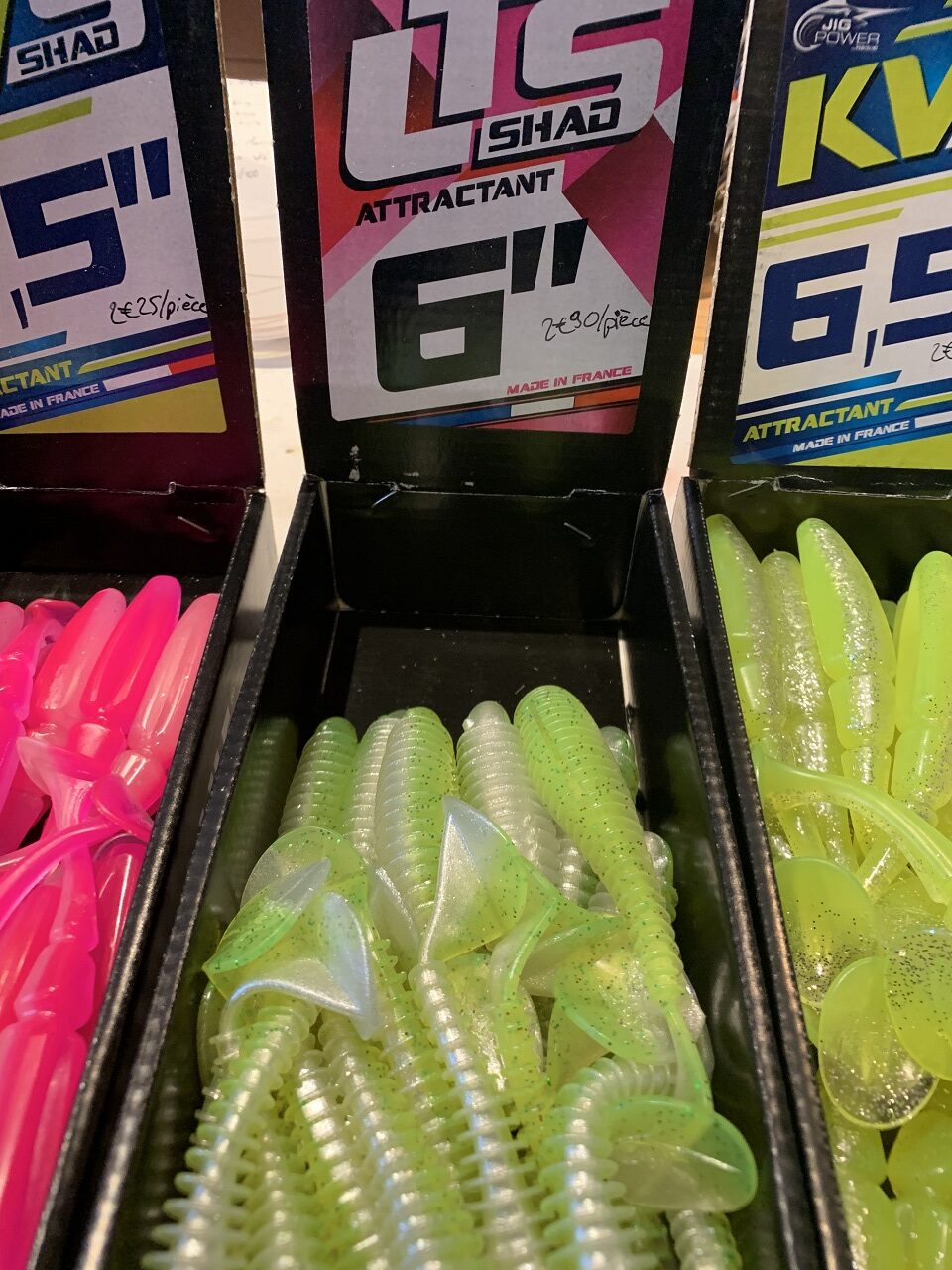 Jig Power LTS Shad 6" chartreux