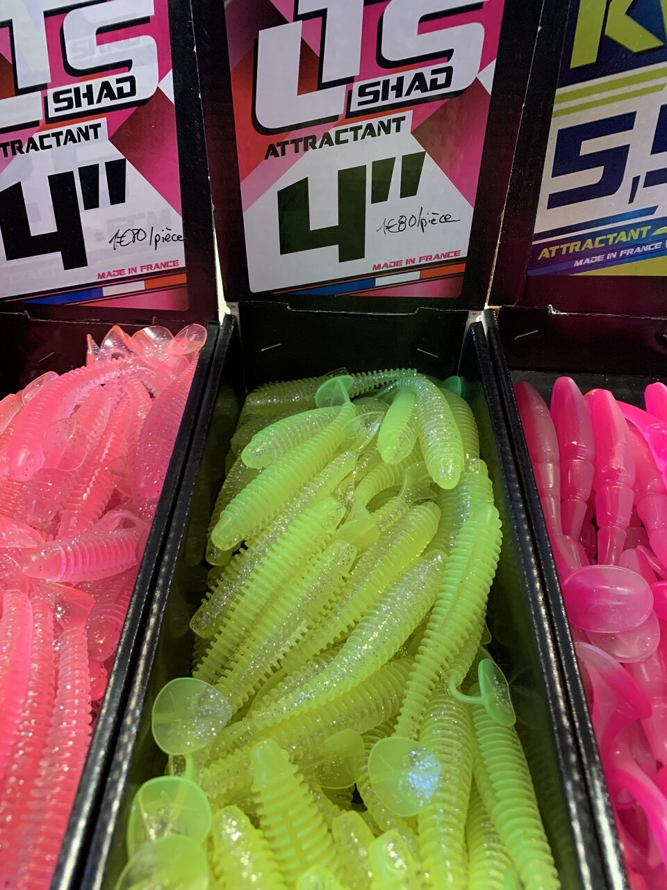 Jig Power LTS Shad 4" chartreux