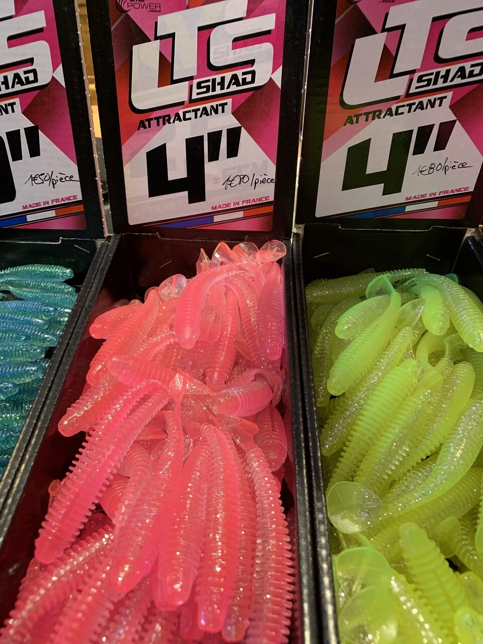 Jig Power LTS Shad 4" rose